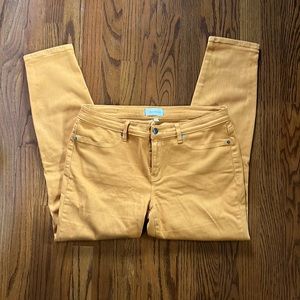 Gold Lila Ryan fitted pants